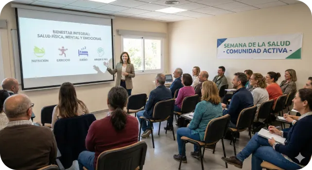 Charla Bienestar y Salud